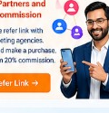 Referral partner with phone